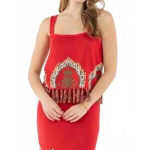 NEW EMILY MCCARTHY capri kint tank in cheetah rogue